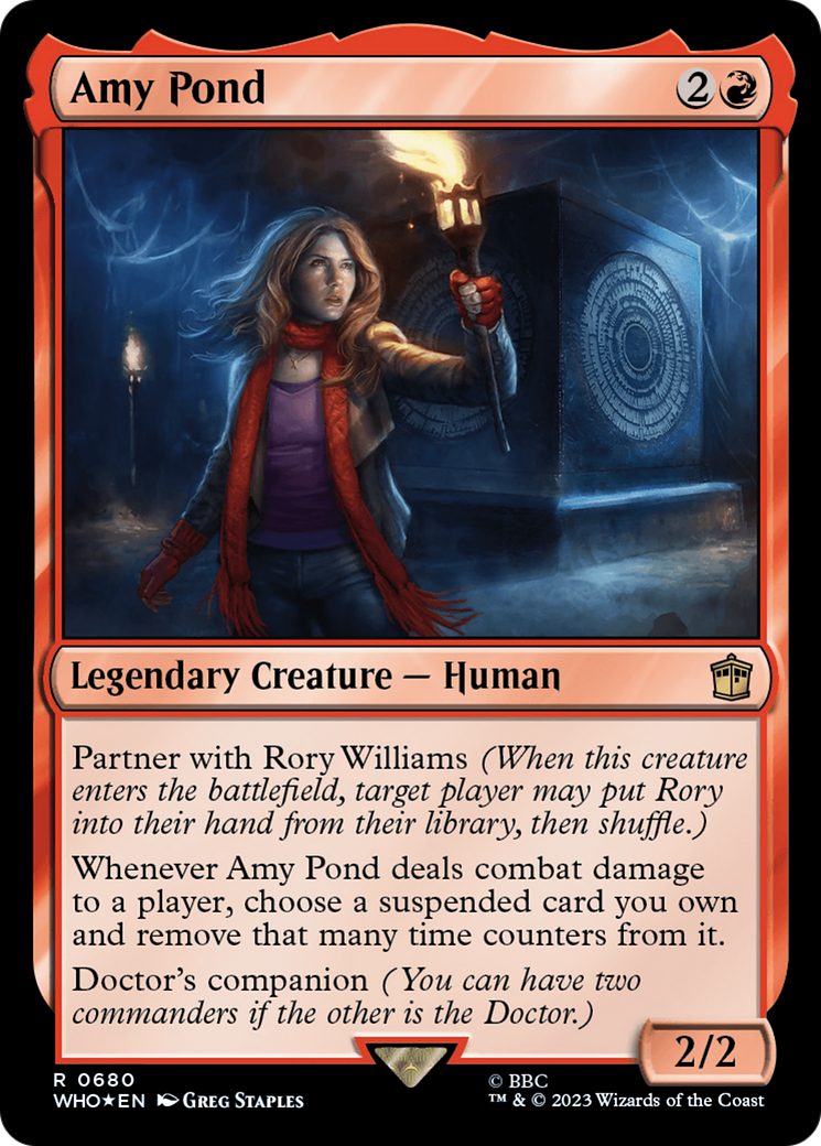 Image of Amy Pond (Surge Foil) [Doctor Who]