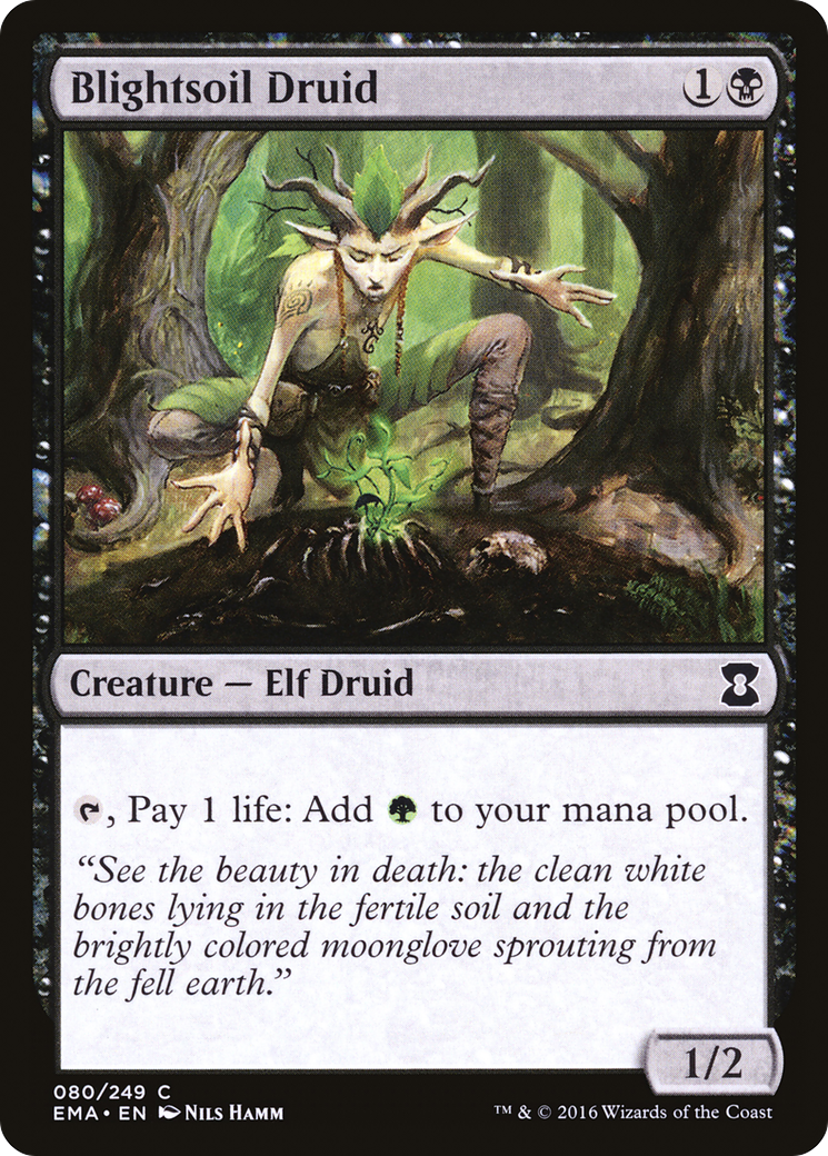 Image of Blightsoil Druid [Eternal Masters]