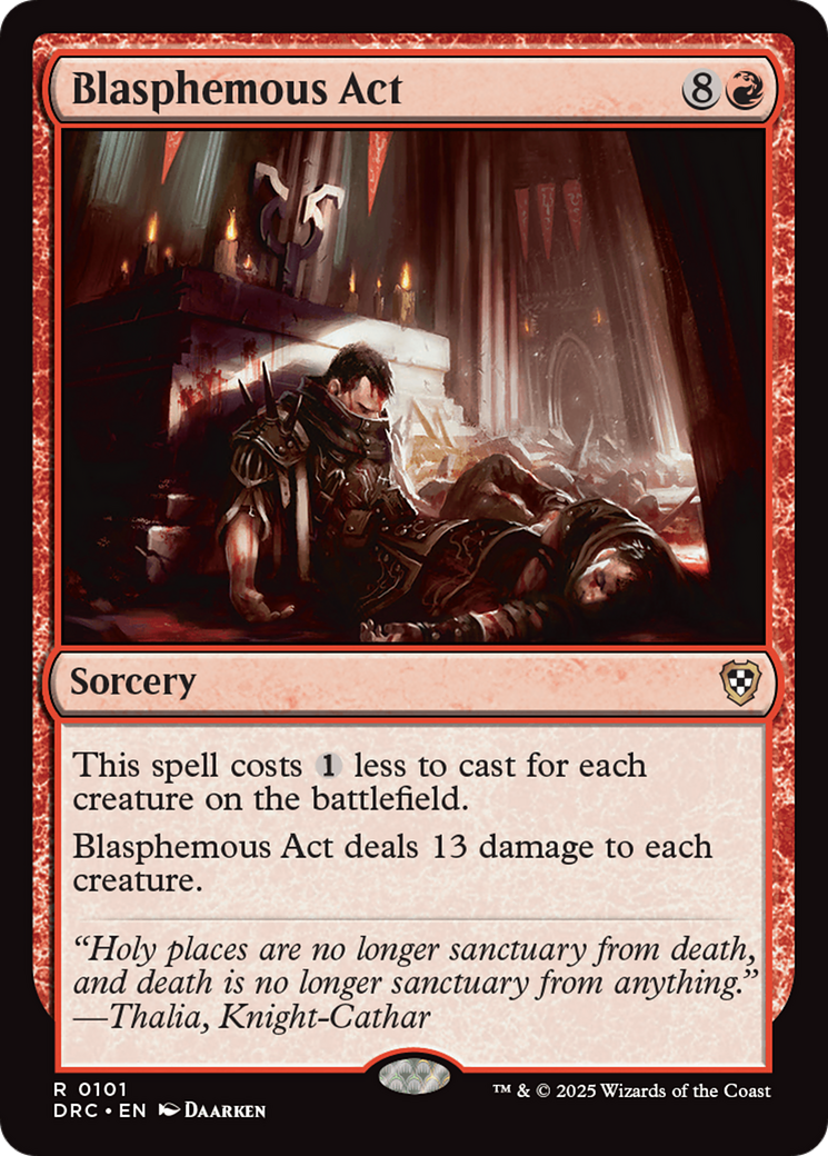 Image of Blasphemous Act [Aetherdrift Commander]