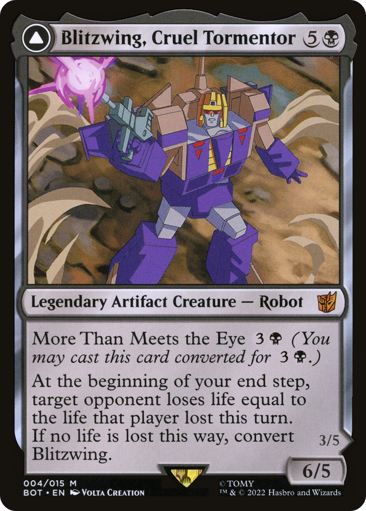 Image of Blitzwing, Cruel Tormentor // Blitzwing, Adaptive Assailant [Transformers]