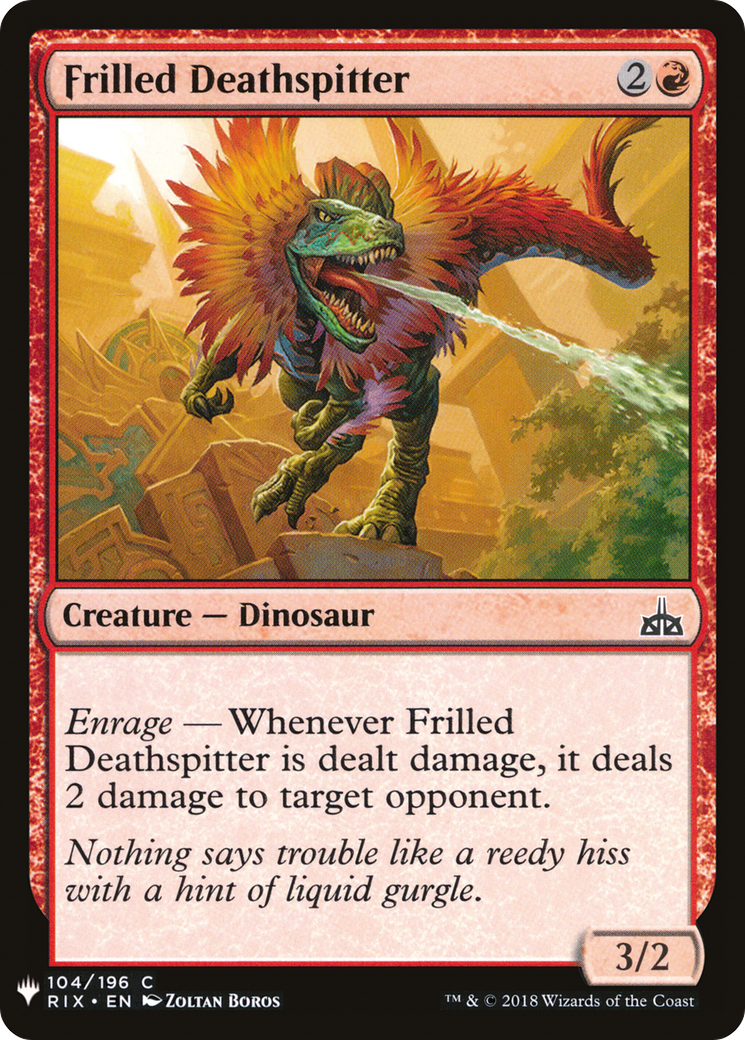 Image of Frilled Deathspitter [Mystery Booster]