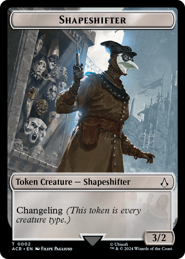 Image of Shapeshifter Token [Assassin's Creed Tokens]