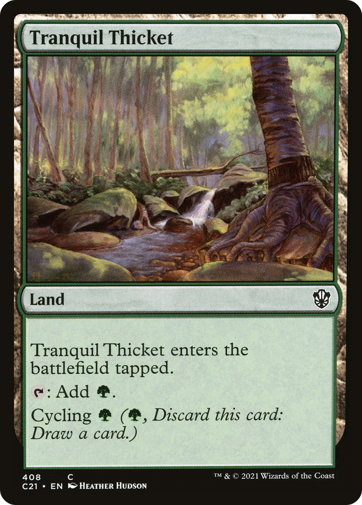Image of Tranquil Thicket [Commander 2021]