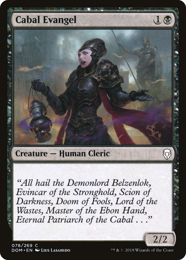 Image of Cabal Evangel [Dominaria]