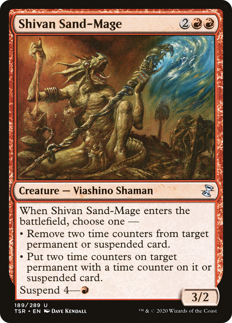 Image of Shivan Sand-Mage [Time Spiral Remastered]