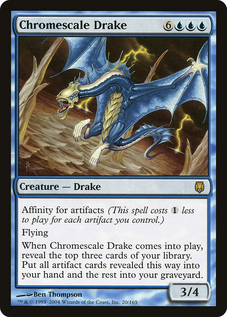 Image of Chromescale Drake [Darksteel]