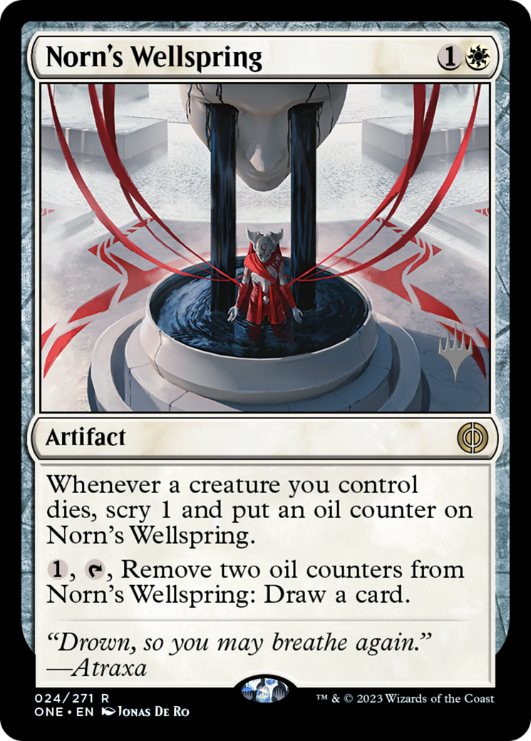Image of Norn's Wellspring (Promo Pack) [Phyrexia: All Will Be One Promos]