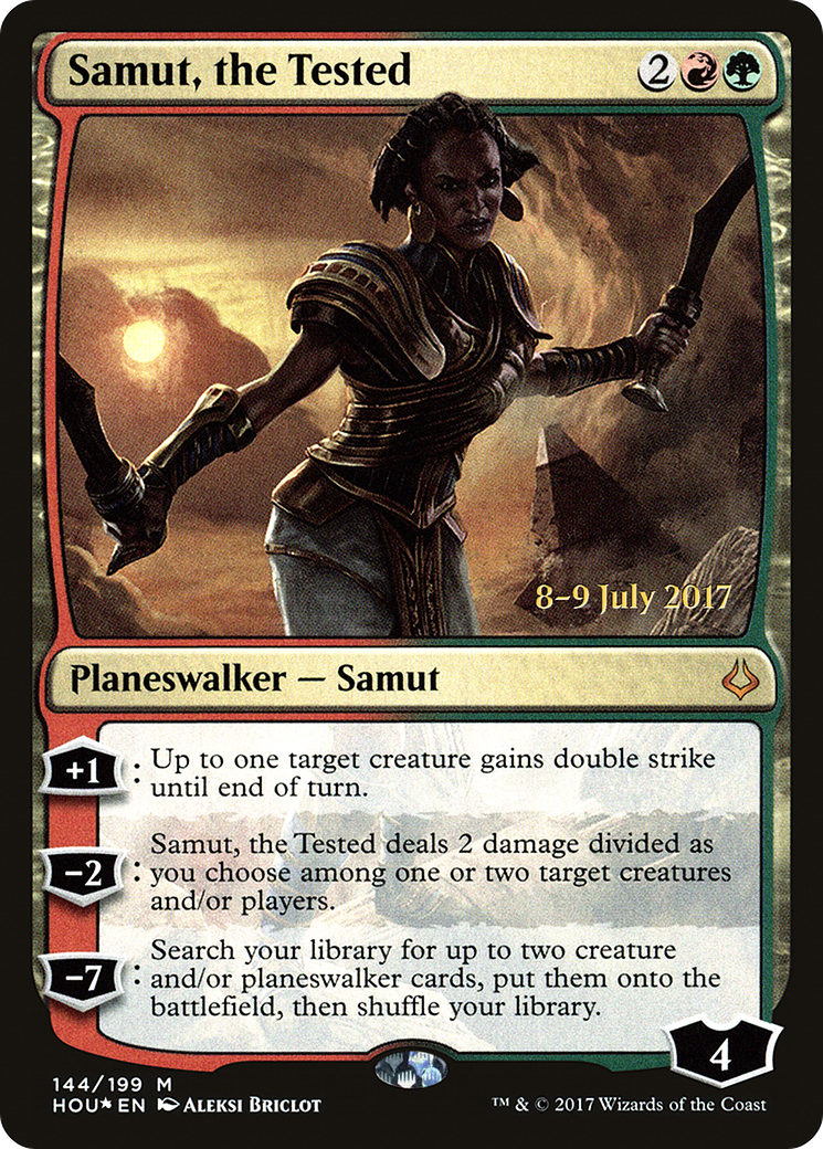 Image of Samut, the Tested [Hour of Devastation Prerelease Promos]