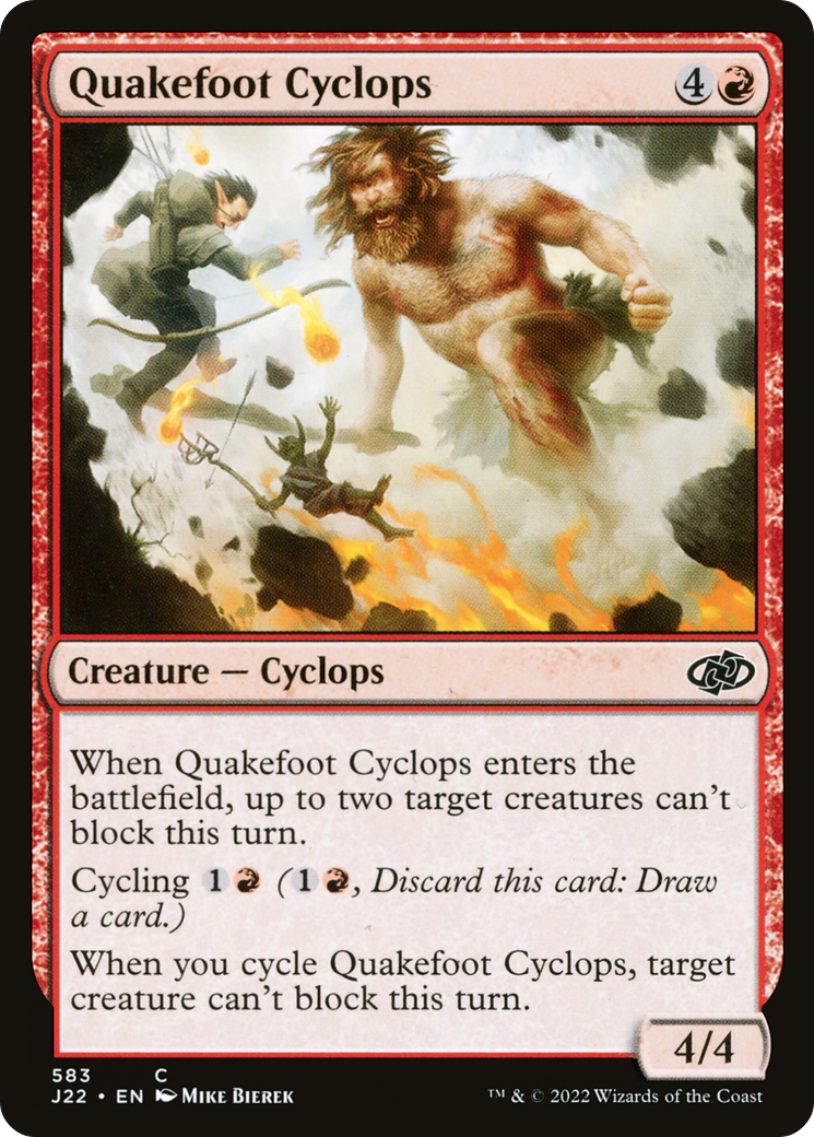 Image of Quakefoot Cyclops [Jumpstart 2022]