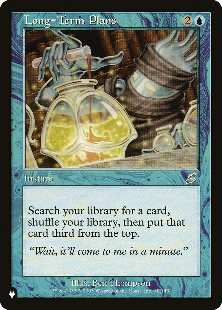 Image of Long-Term Plans [Secret Lair: Heads I Win, Tails You Lose]