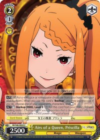Image of Airs of a Queen, Priscilla (RZ/S46-E024 C) [Re:ZERO]
