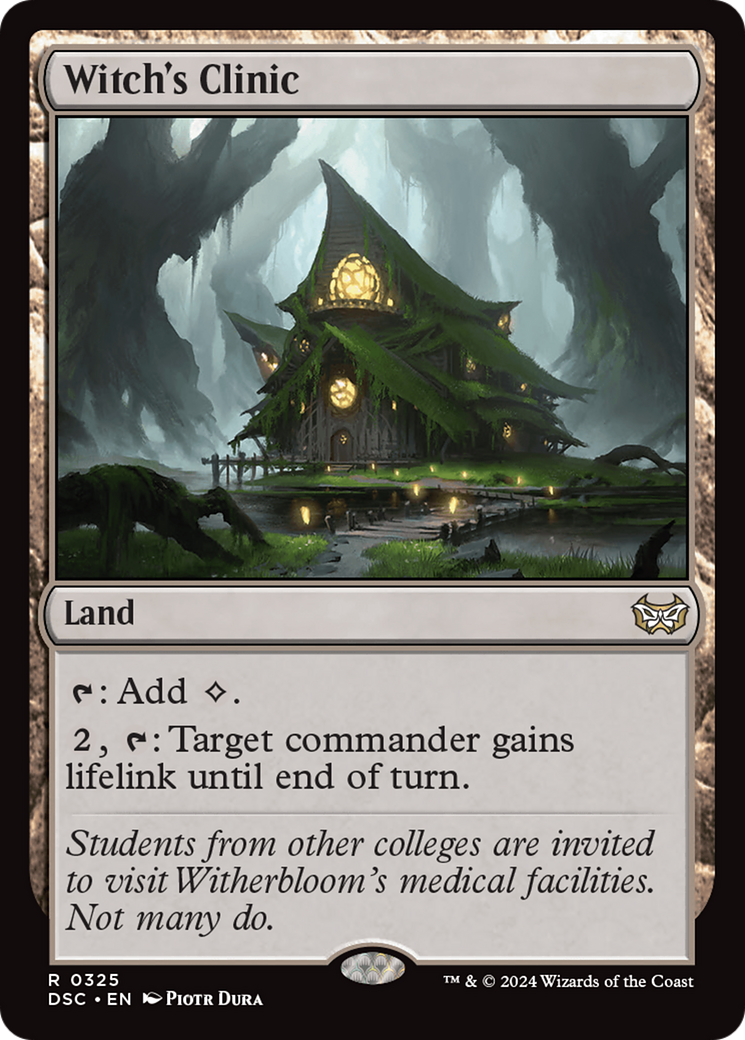 Image of Witch's Clinic [Duskmourn: House of Horror Commander]