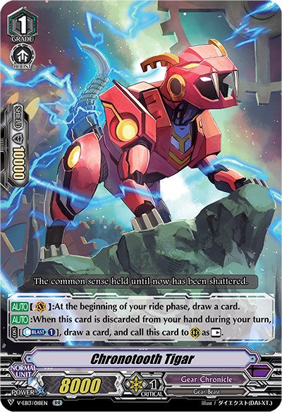 Image of Chronotooth Tigar (V-EB13/018EN) [The Astral Force]