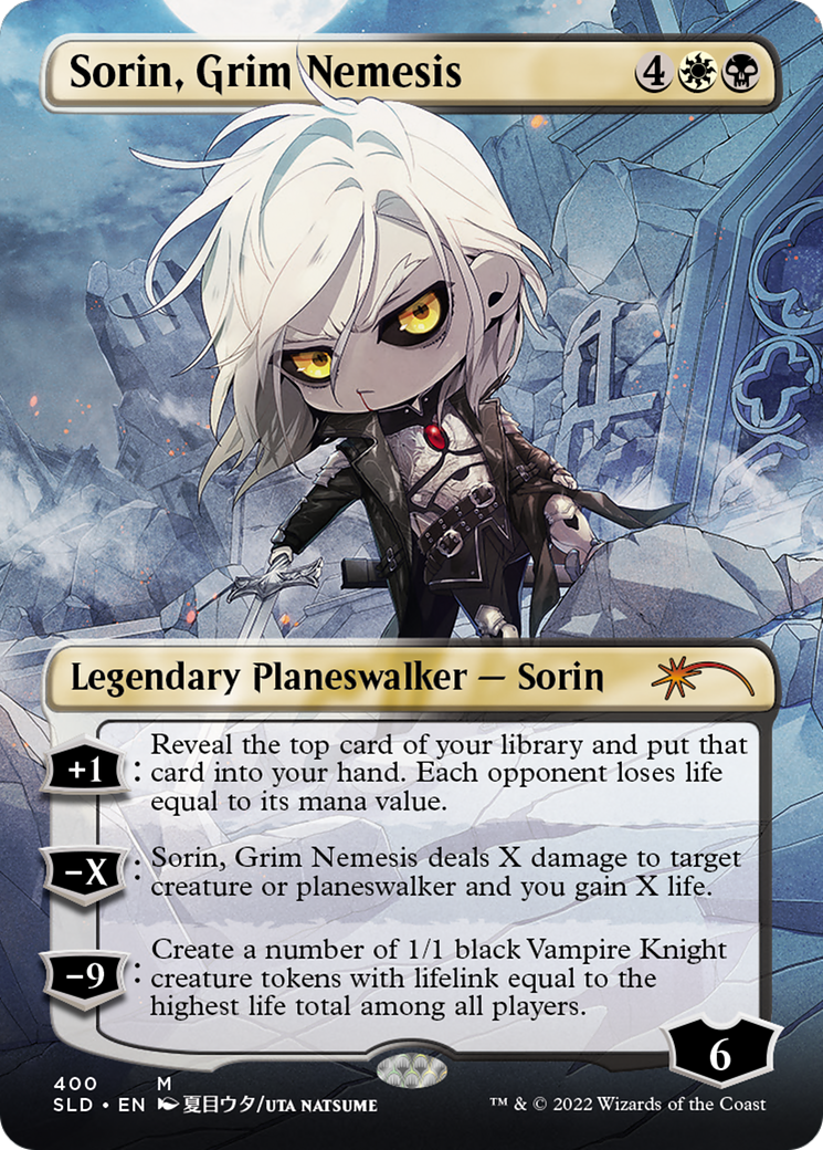 Image of Sorin, Grim Nemesis (Borderless) [Secret Lair Drop Series]
