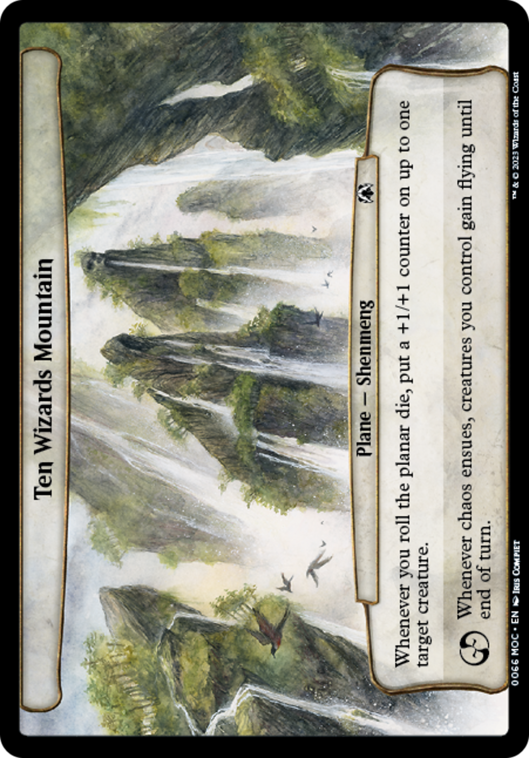 Image of Ten Wizards Mountain [March of the Machine Commander]