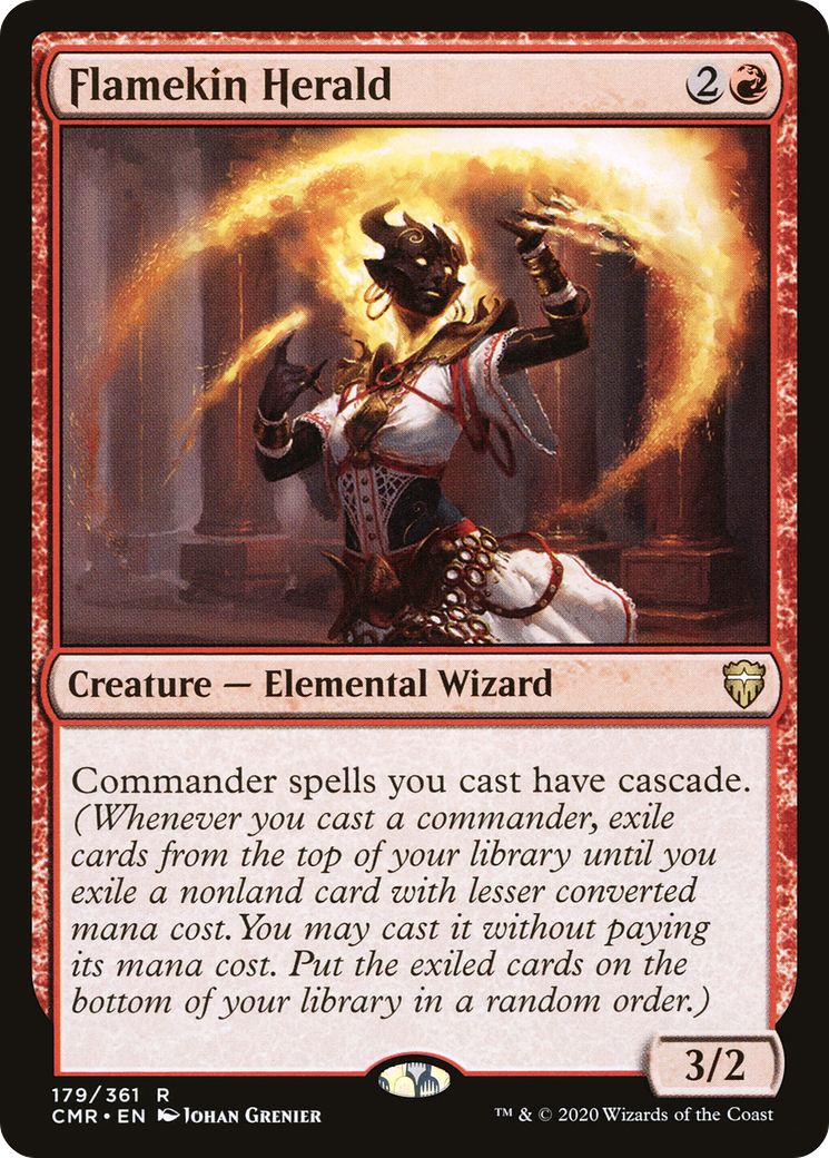 Image of Flamekin Herald [Commander Legends]