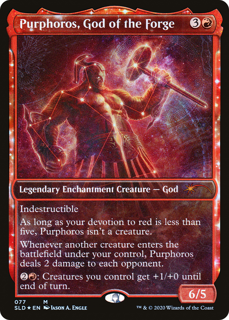 Image of Purphoros, God of the Forge [Secret Lair Drop Series]