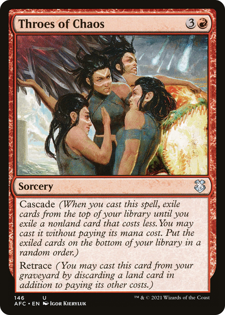 Image of Throes of Chaos [Dungeons & Dragons: Adventures in the Forgotten Realms Commander]