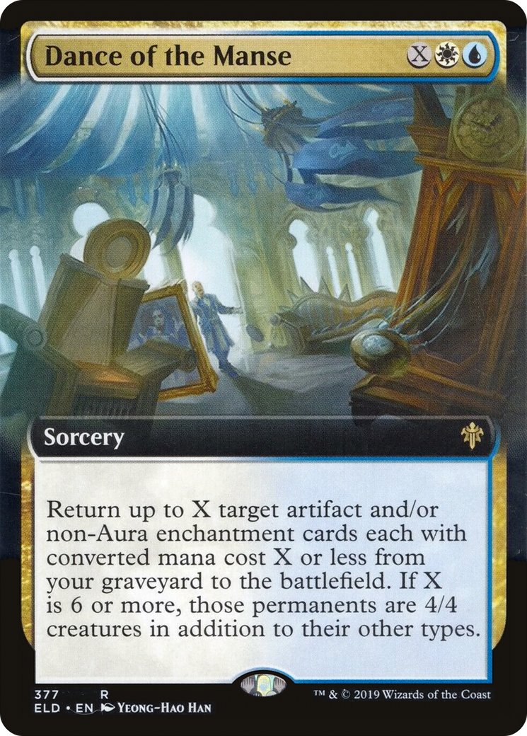 Image of Dance of the Manse (Extended Art) [Throne of Eldraine]