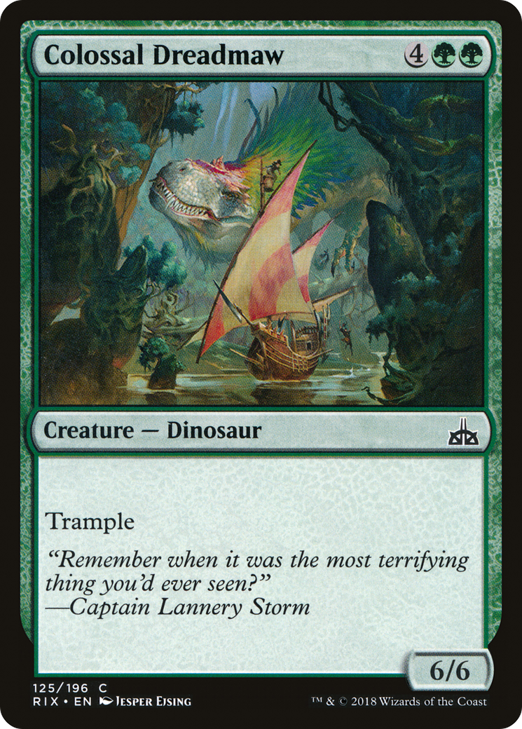 Image of Colossal Dreadmaw [Rivals of Ixalan]