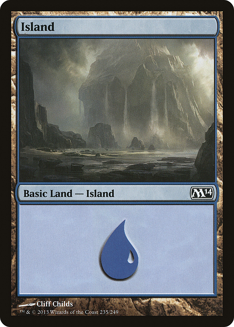 Image of Island (235) [Magic 2014]