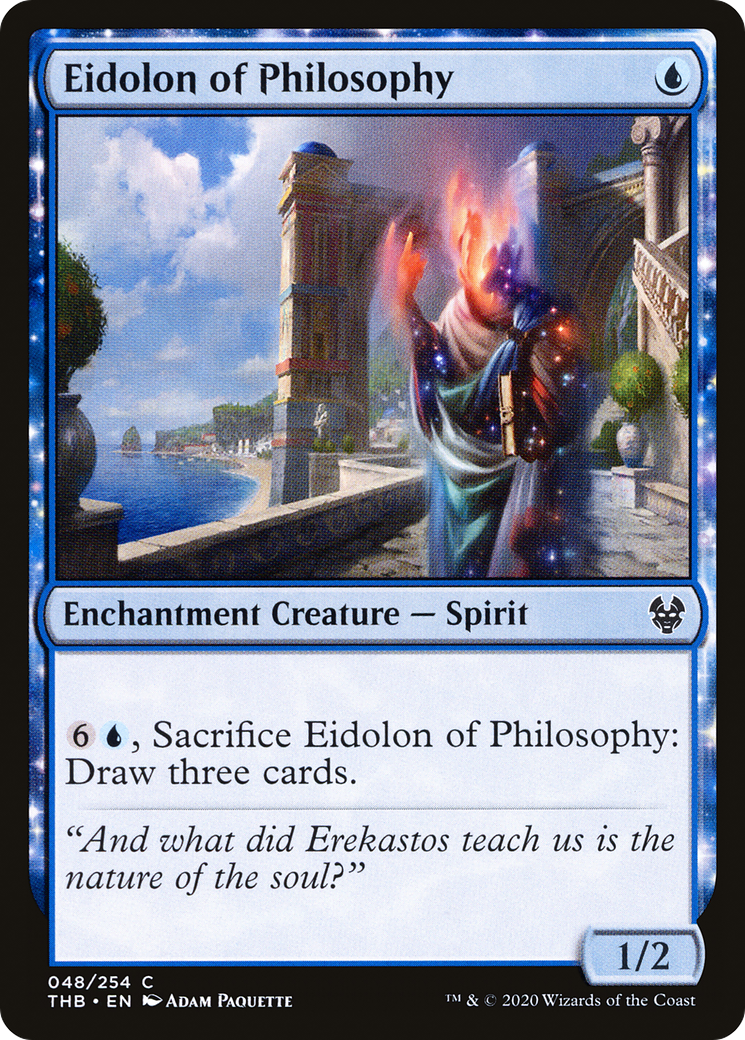 Image of Eidolon of Philosophy [Theros Beyond Death]