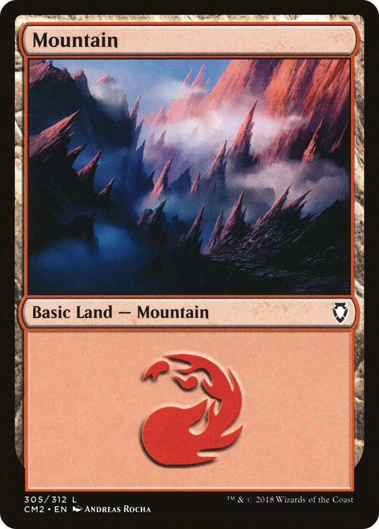 Image of Mountain (305) [Commander Anthology Volume II]