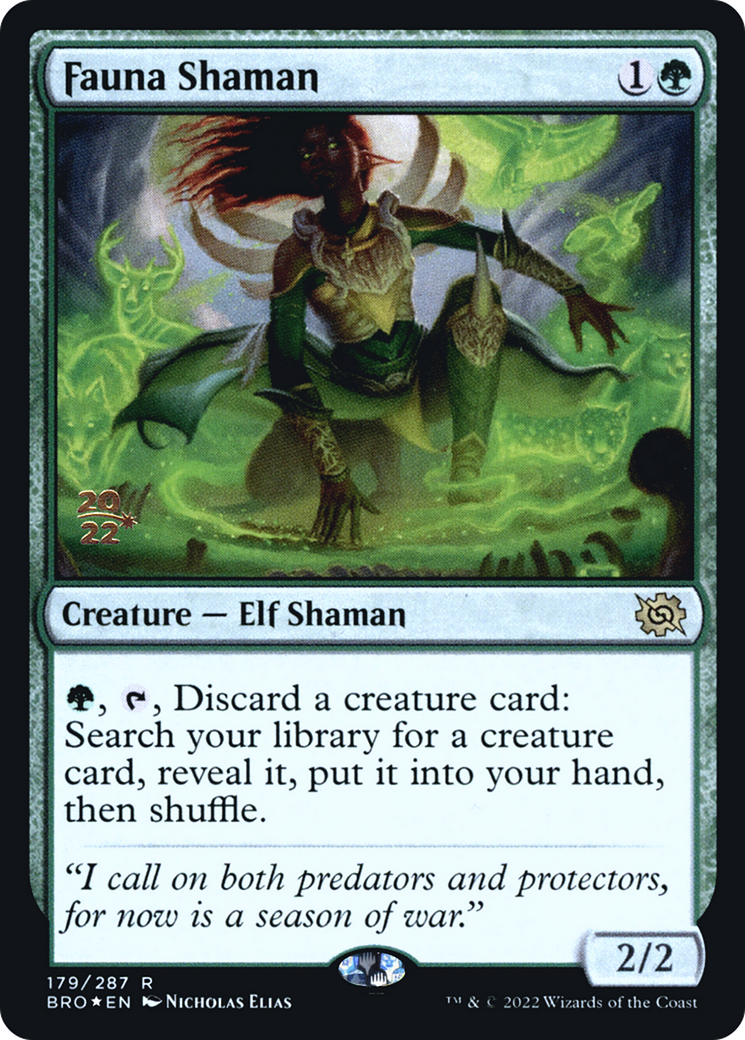 Image of Fauna Shaman [The Brothers' War Prerelease Promos]