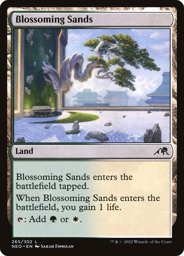 Image of Blossoming Sands [Kamigawa: Neon Dynasty]