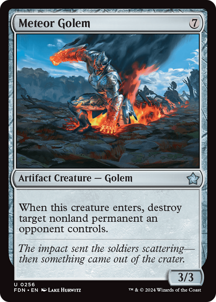 Image of Meteor Golem [Foundations]