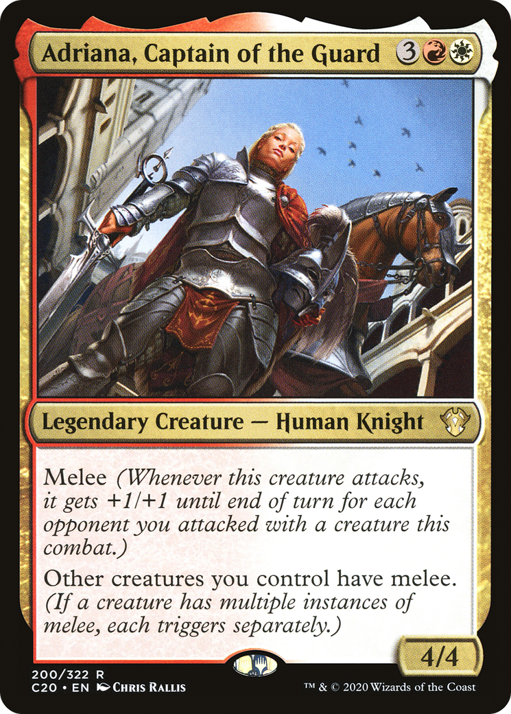 Image of Adriana, Captain of the Guard [Commander 2020]