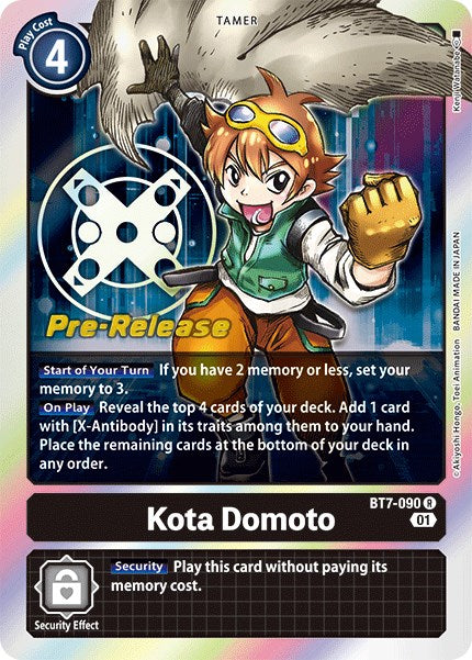 Image of Kota Domoto [BT7-090] [Next Adventure Pre-Release Cards]