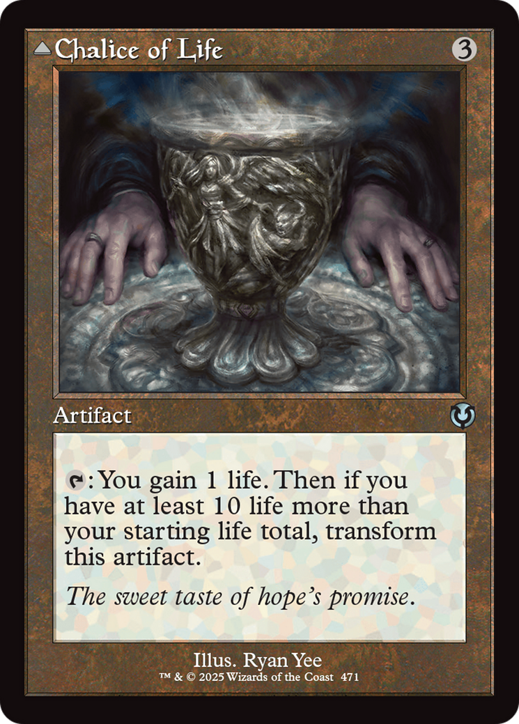 Image of Chalice of Life // Chalice of Death (Retro Frame) [Innistrad Remastered]