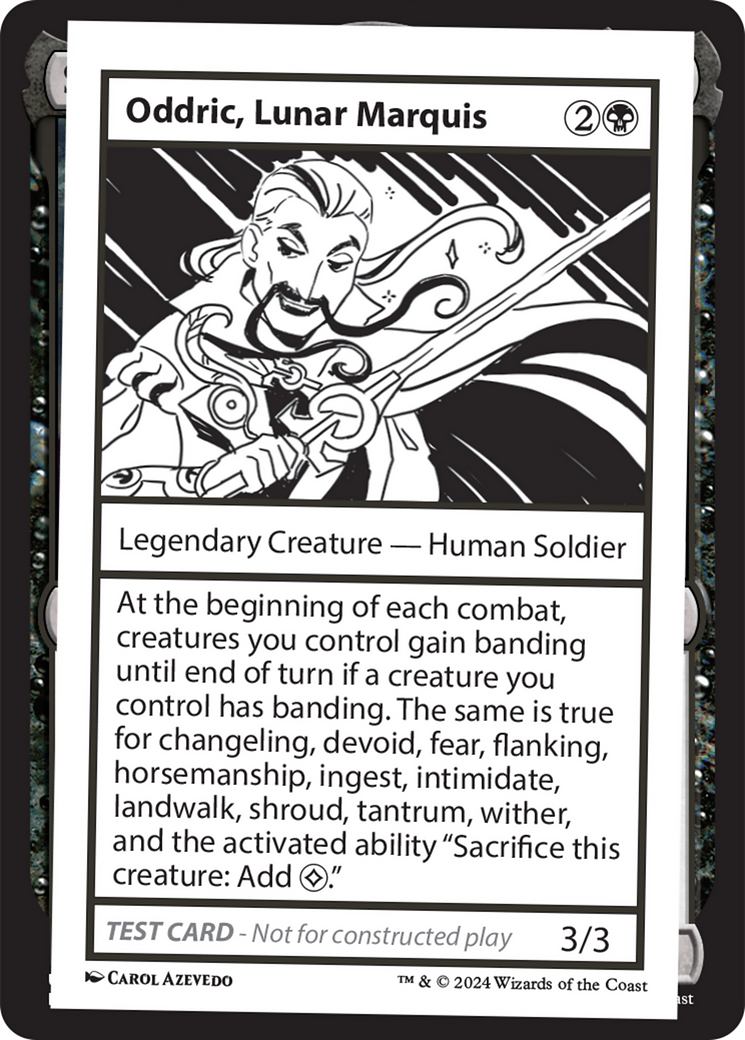 Image of Oddric, Lunar Marquis [Mystery Booster 2 Playtest Cards]