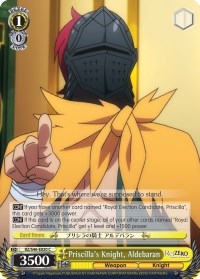 Image of Priscilla's Knight, Aldebaran (RZ/S46-E020 C) [Re:ZERO]
