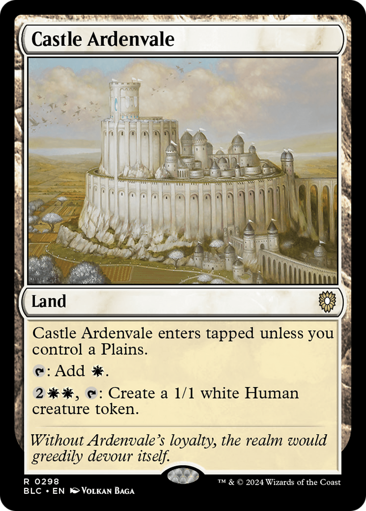 Image of Castle Ardenvale [Bloomburrow Commander]