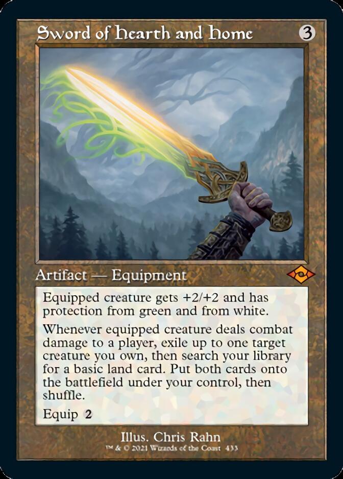 Image of Sword of Hearth and Home (Retro Foil Etched) [Modern Horizons 2]