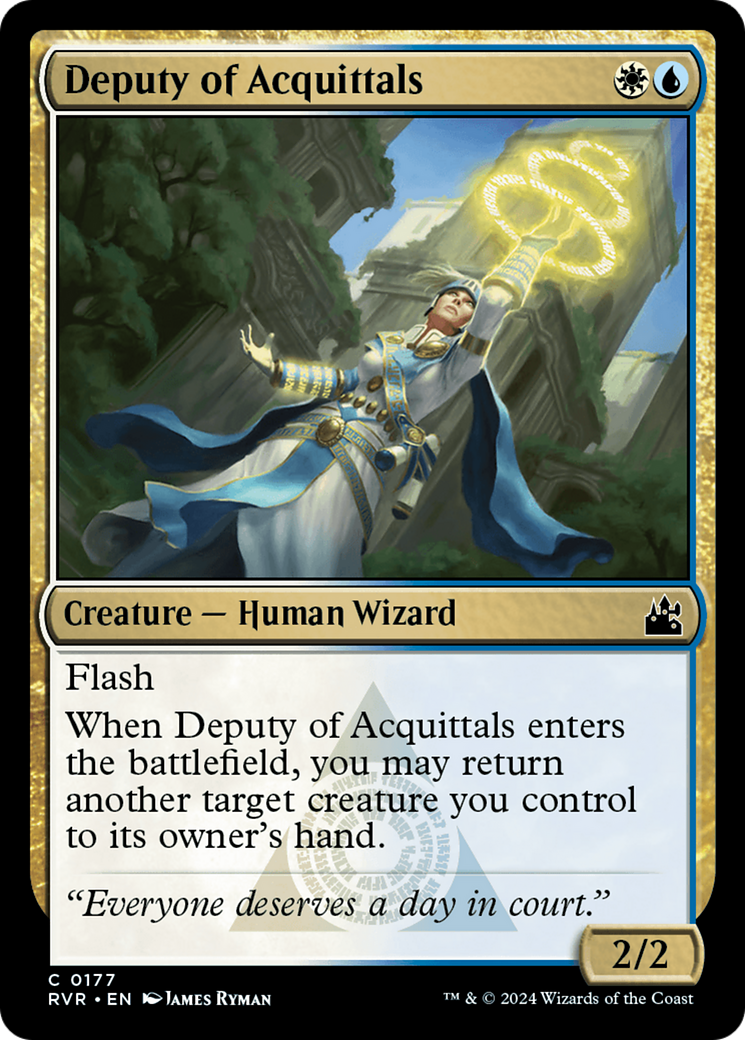 Image of Deputy of Acquittals [Ravnica Remastered]