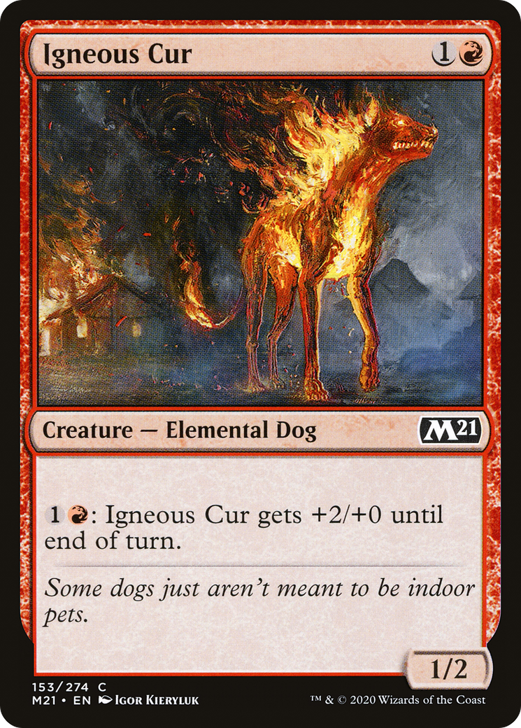 Image of Igneous Cur [Core Set 2021]