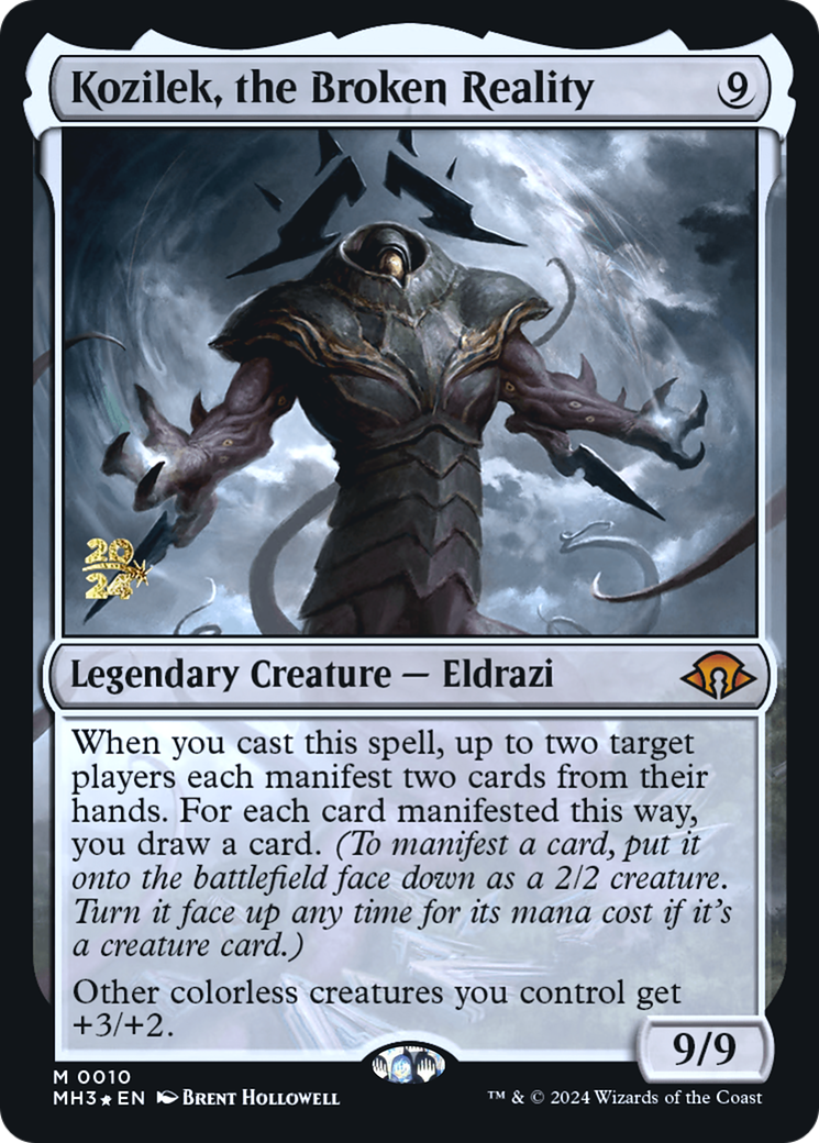 Image of Kozilek, the Broken Reality [Modern Horizons 3 Prerelease Promos]