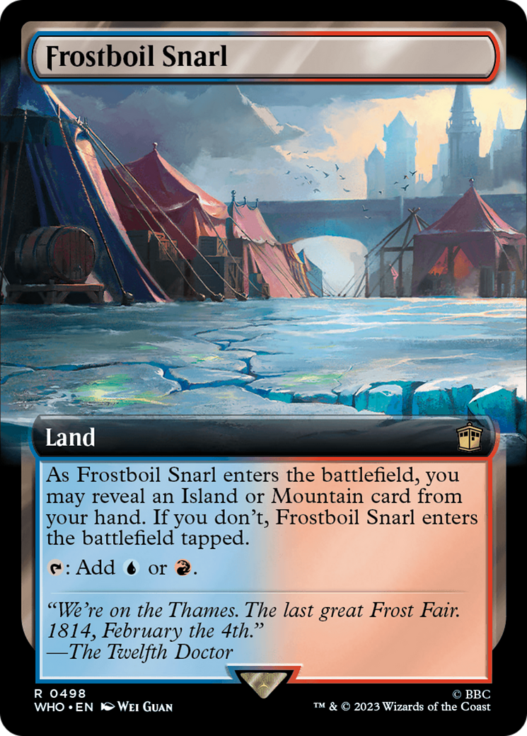 Image of Frostboil Snarl (Extended Art) [Doctor Who]