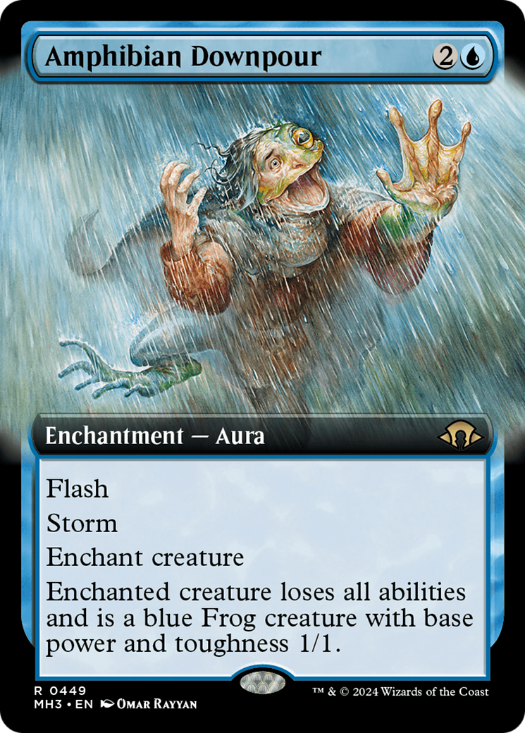 Image of Amphibian Downpour (Extended Art) [Modern Horizons 3]