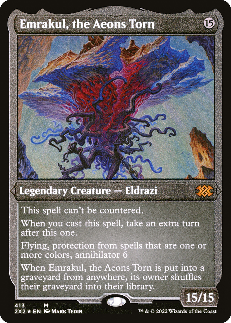 Image of Emrakul, the Aeons Torn (Foil Etched) [Double Masters 2022]
