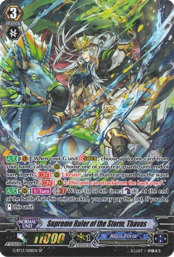 Image of Supreme Ruler of the Storm, Thavas (G-BT13/S08EN) [Ultimate Stride]