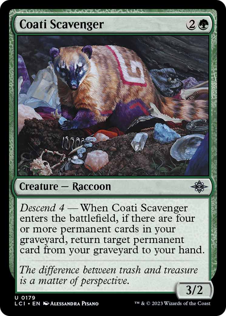 Image of Coati Scavenger [The Lost Caverns of Ixalan]