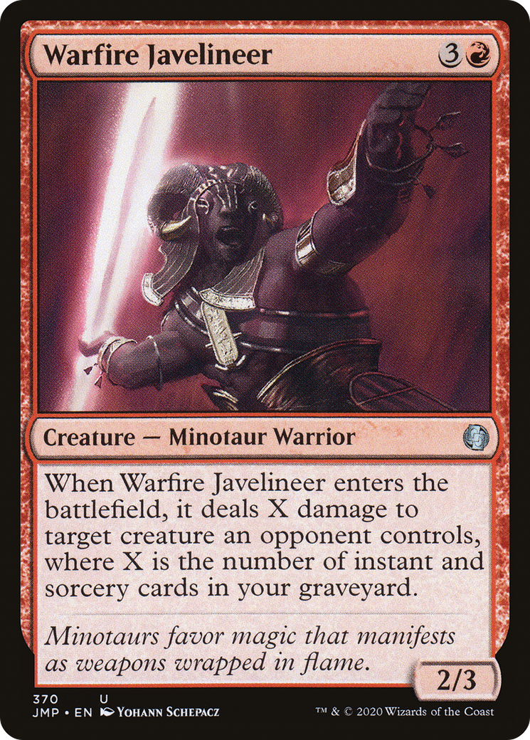 Image of Warfire Javelineer [Jumpstart]