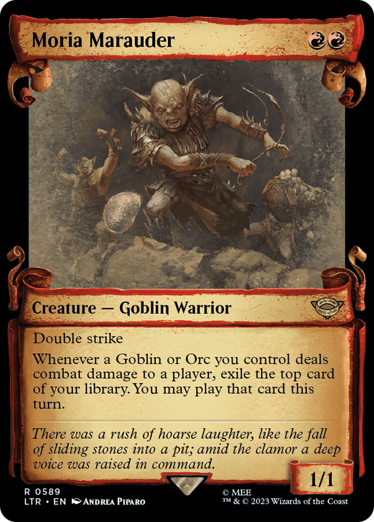 Image of Moria Marauder [The Lord of the Rings: Tales of Middle-Earth Showcase Scrolls]