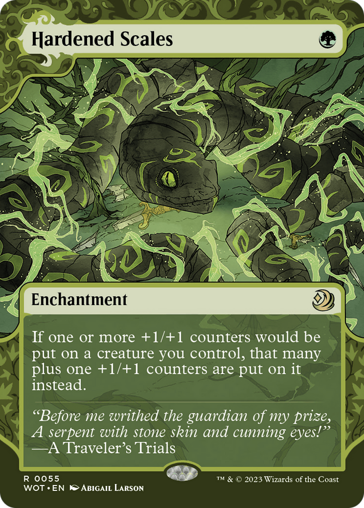 Image of Hardened Scales [Wilds of Eldraine: Enchanting Tales]