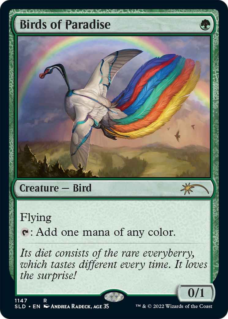Image of Birds of Paradise (1147) [Secret Lair Drop Series]