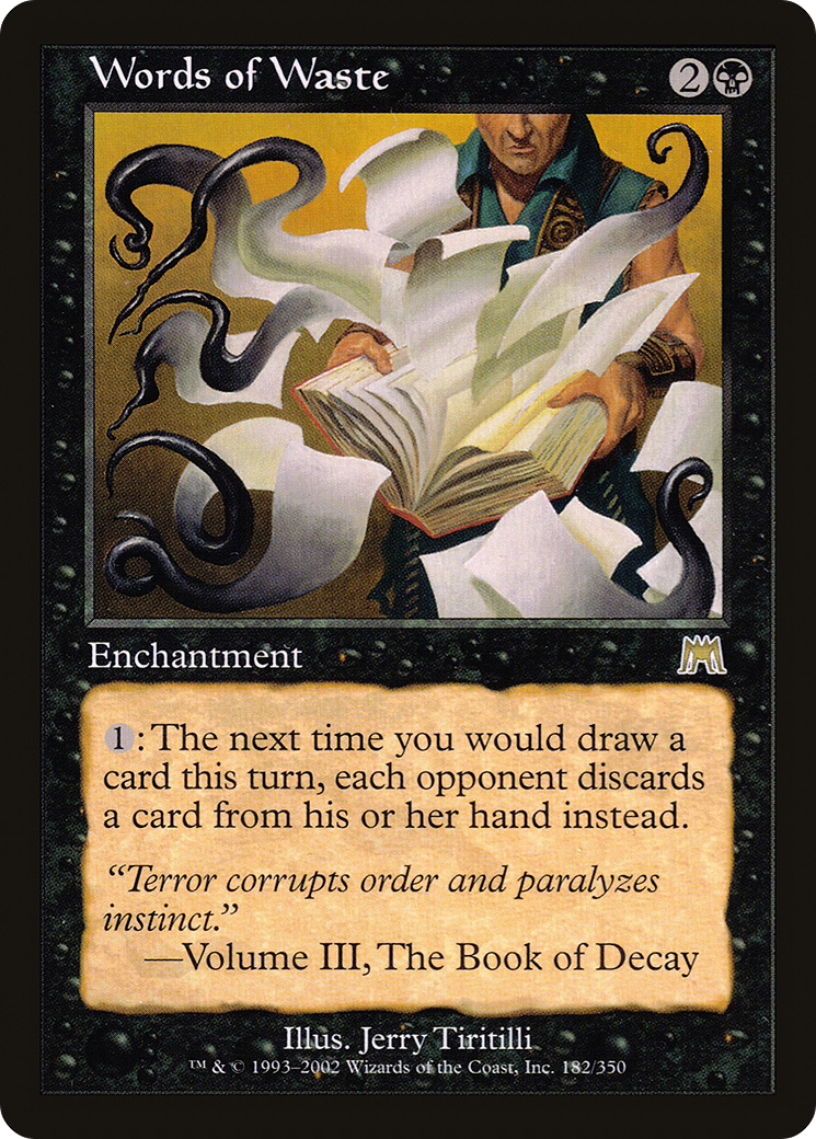 Image of Words of Waste [Onslaught]